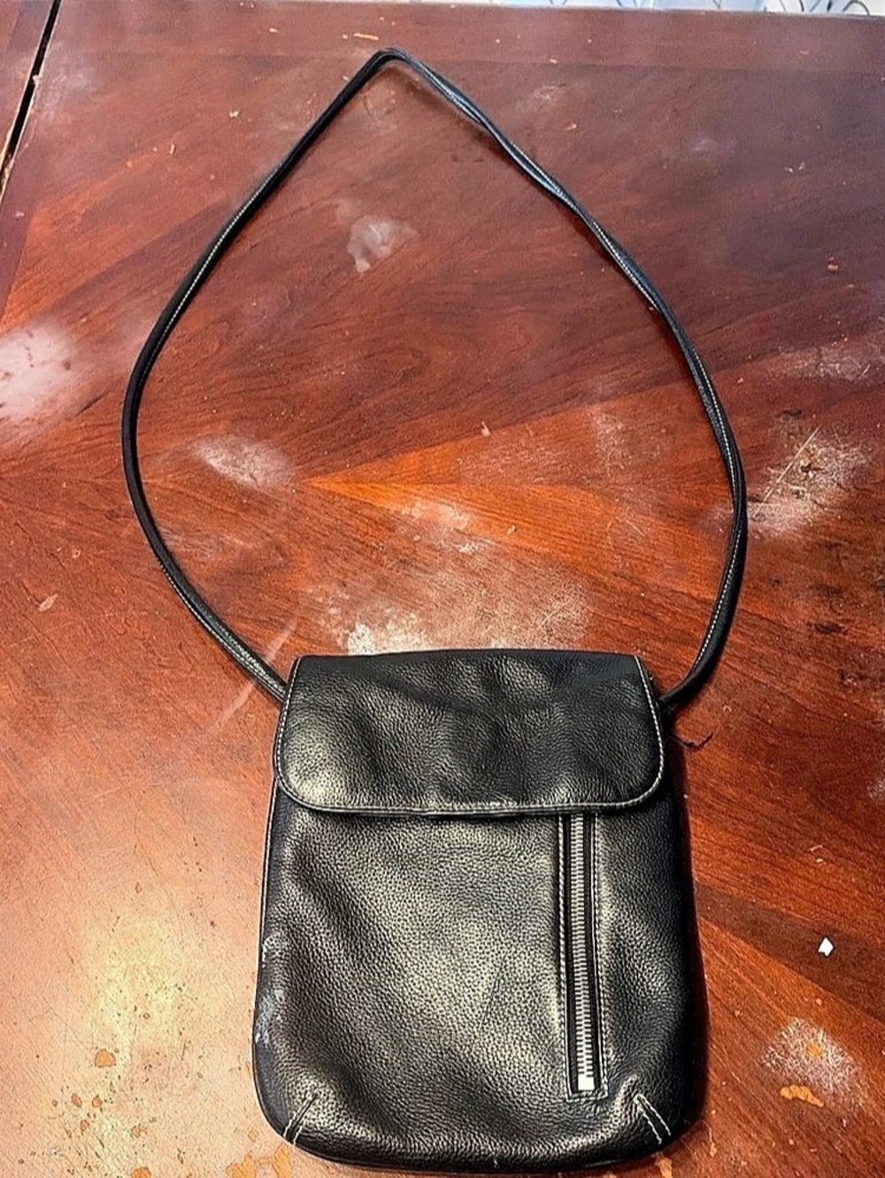 Fossil Black & Tan Crossbody Bag